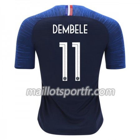 Maillot de Foot France Dembele 11 Domicile Coupe du monde 2018